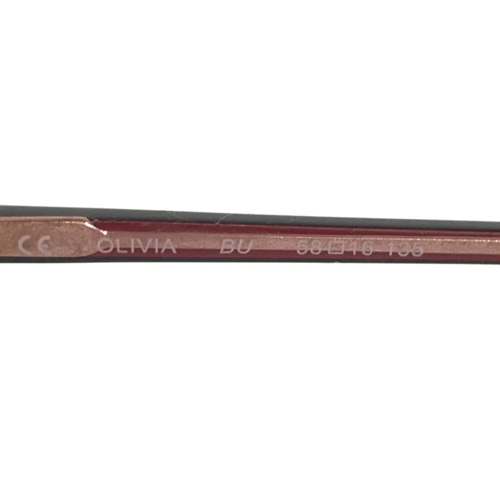 Bloom Optics Eyeglasses Frames OLIVIA BU Burgundy Tortoise Cat Eye 58-16-135